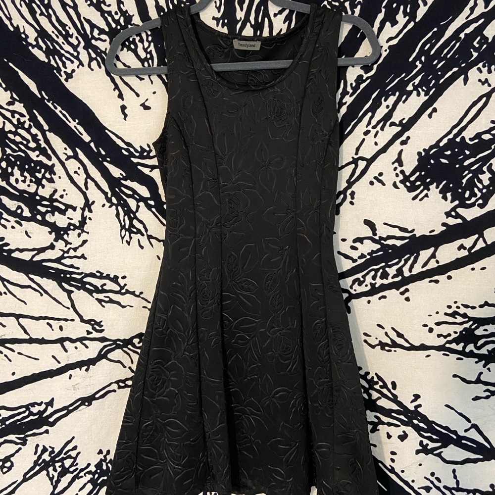Black Floral Dress